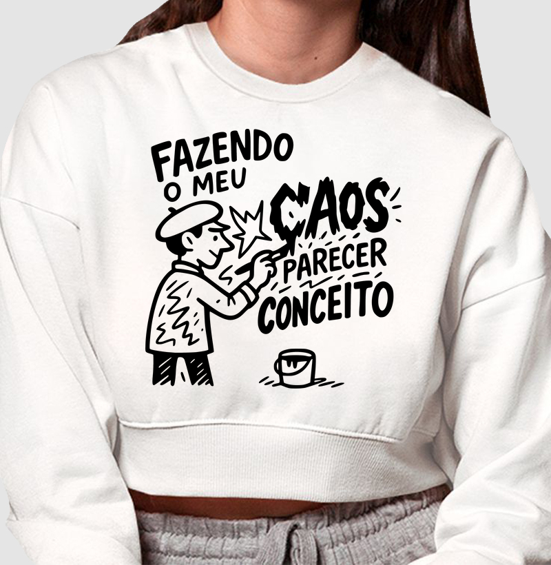 Fazendo o meu caos parecer conceito.