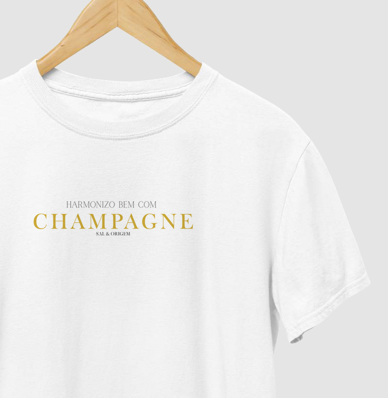 Harmonizo bem com CHAMPAGNE