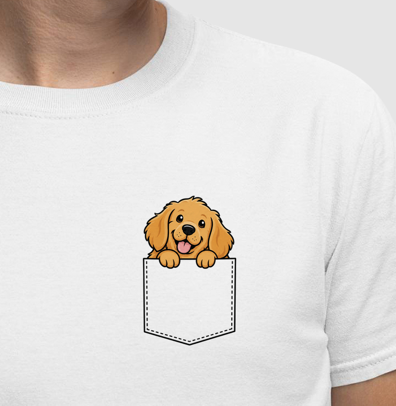 Cachorro no Bolso - Camiseta