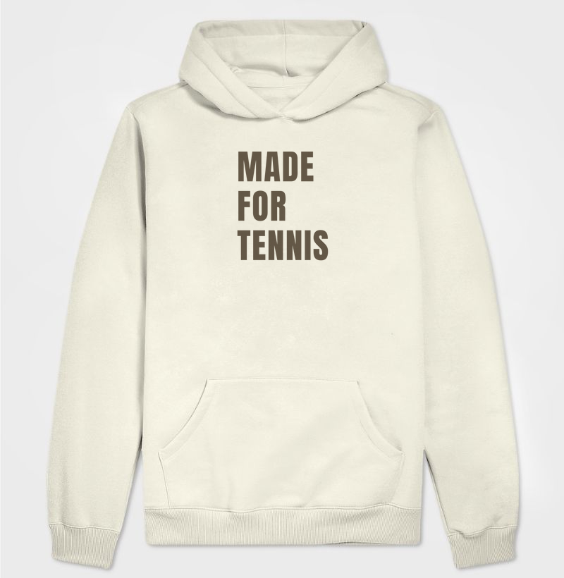 Made for tennis - Moletom com capuz