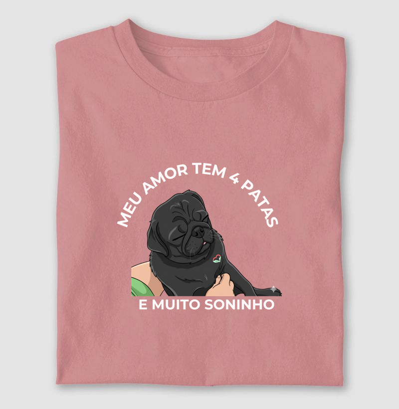 AMOR PUG -  Camiseta 