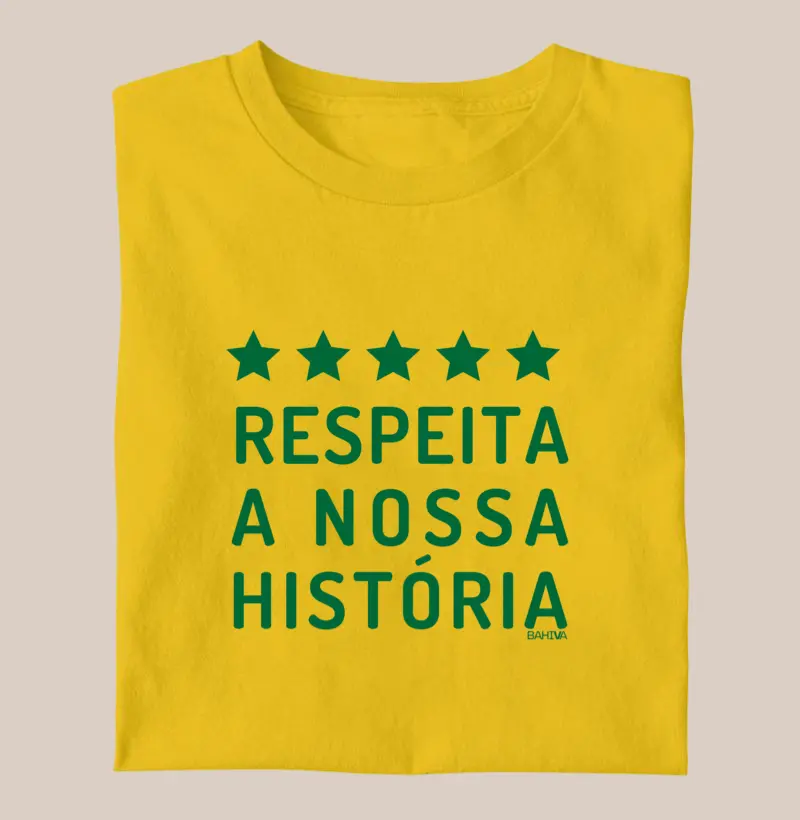 Respeita a nossa história