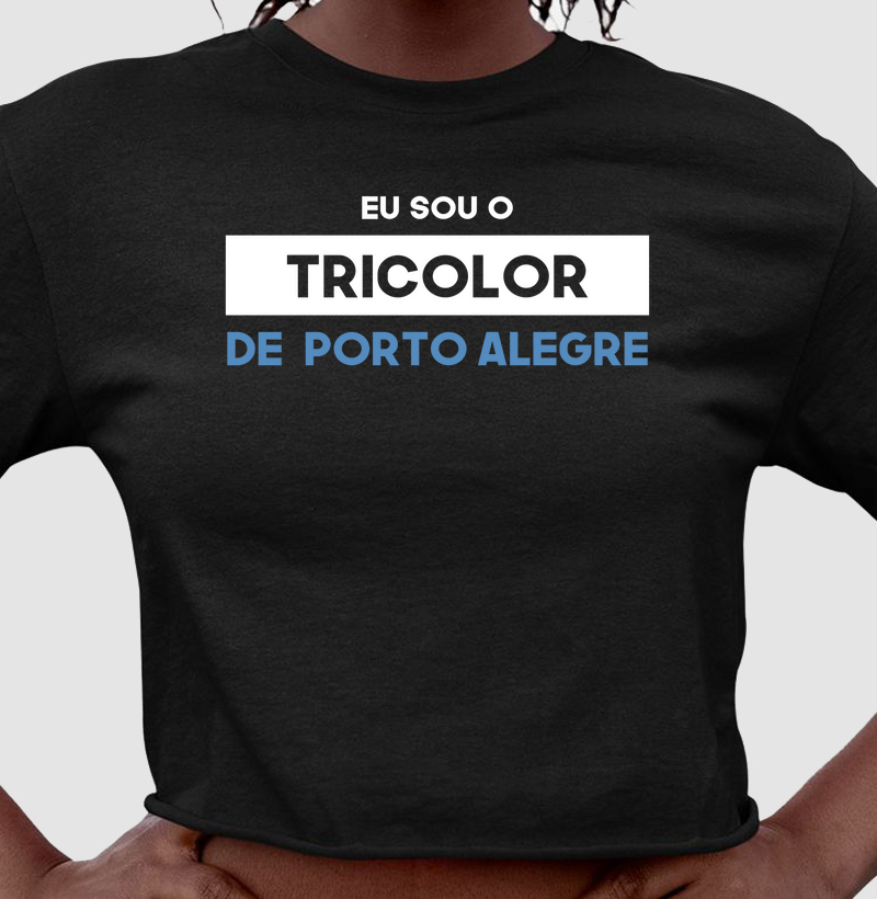 Cropped Grêmio Tricolor 