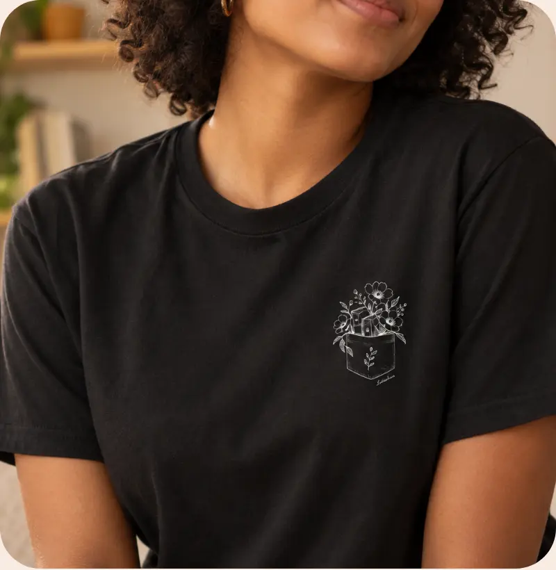 Camiseta Bolso Literário
