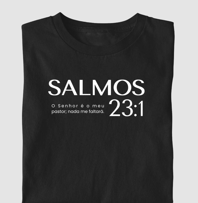 Camiseta Masculina Salmos 23:1