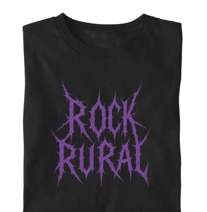 Camiseta Rock Rural