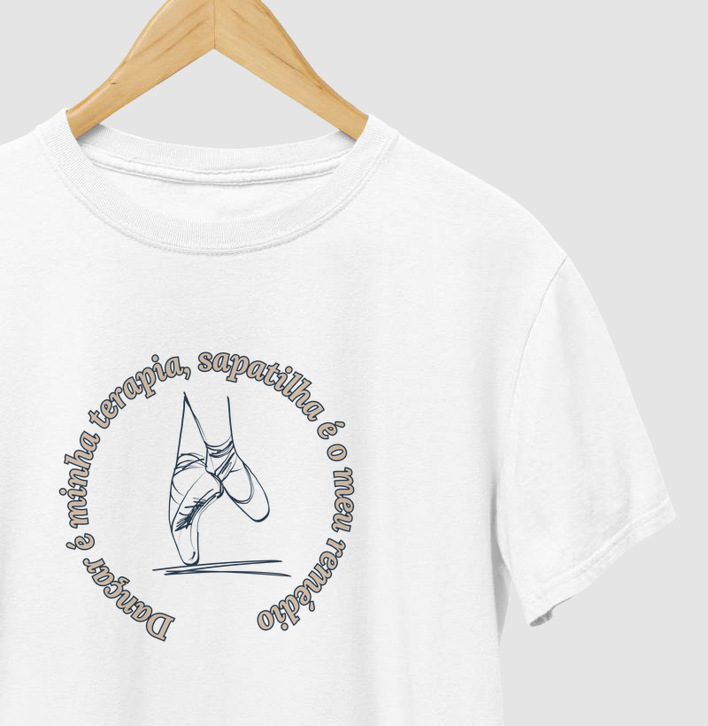 Dançar é minha terapia, sapatilha é meu remédio