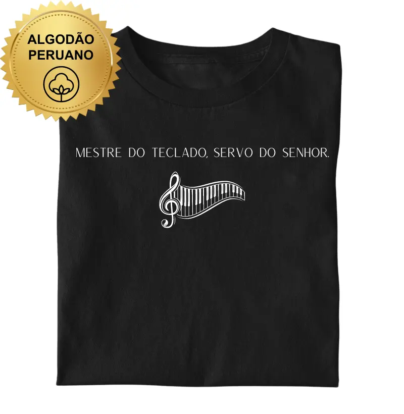 Mestre do teclado, servo do Senhor!