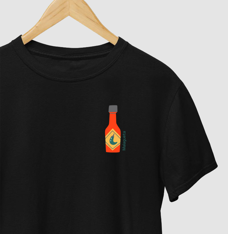Camiseta Minimalista Atemporal – Malagueta