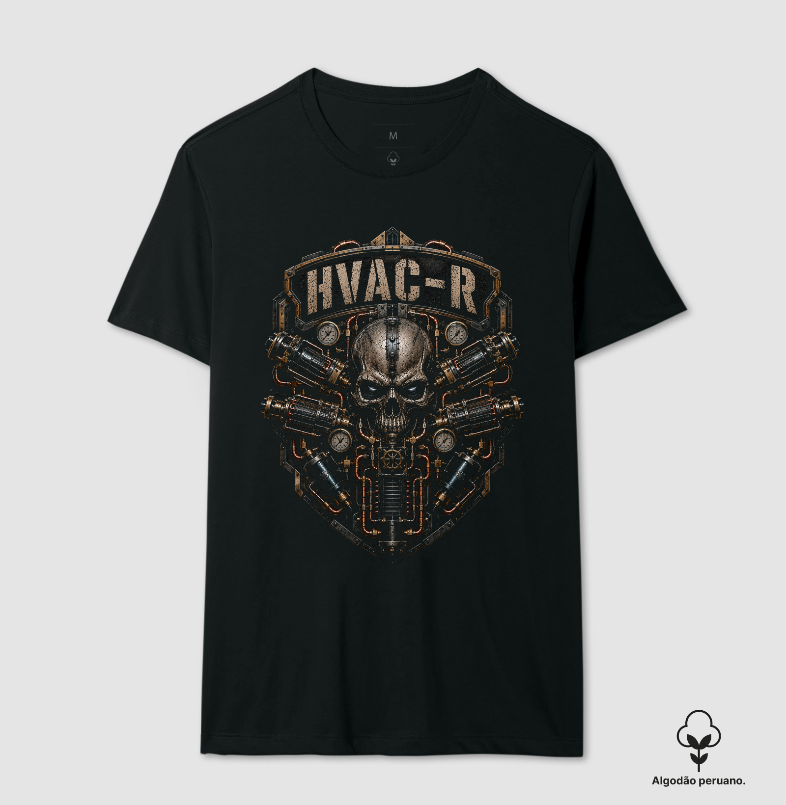 Refrigeração - HVAC-R Industrial  - Camiseta Algodão Peruano