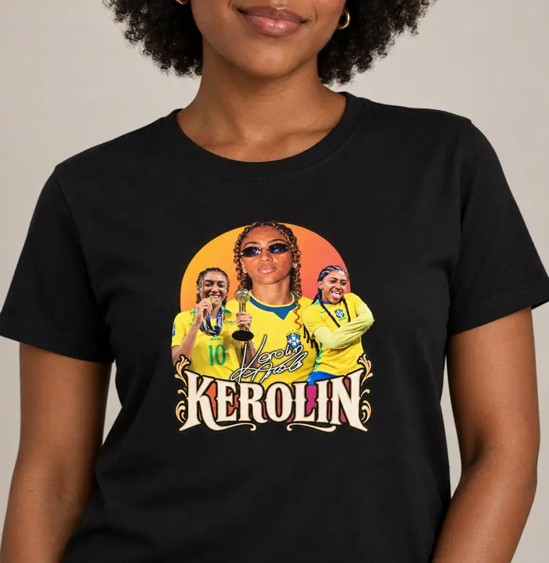 Kerolin — Futebol Brasileiro - Camiseta
