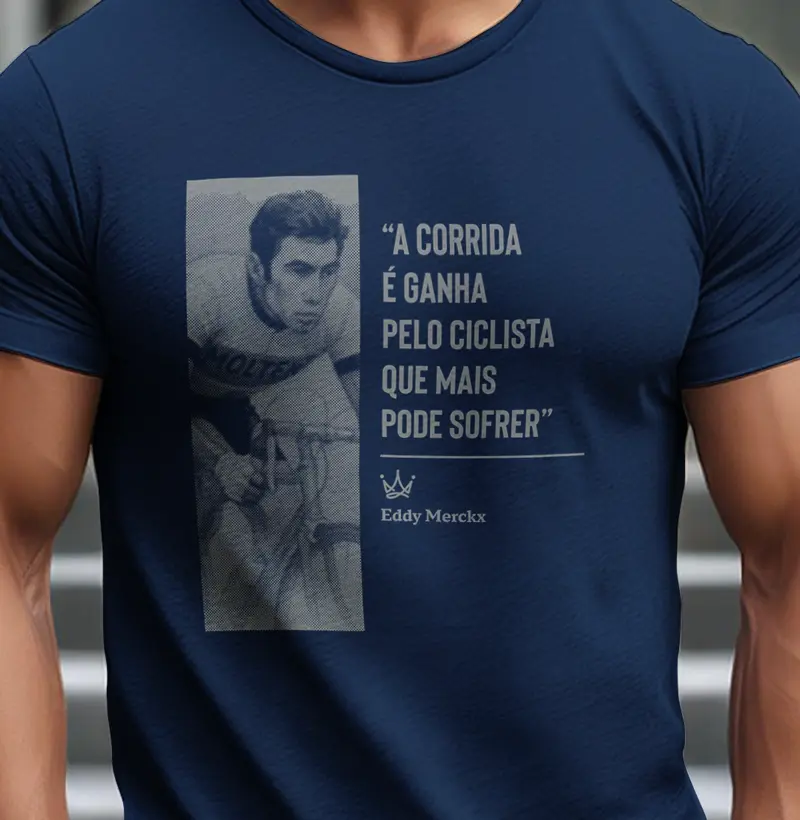 A corrida é ganha pelo ciclista que mais pode sofrer