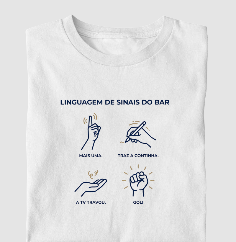 Linguagem de Sinais do Bar