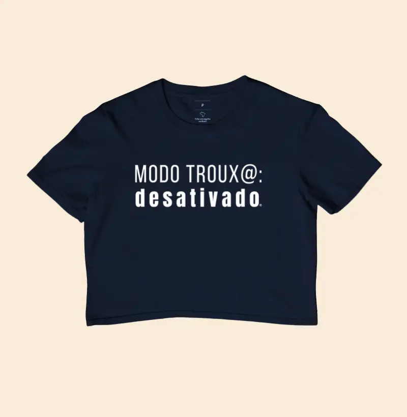 Cropped Modo troux@: desativado 