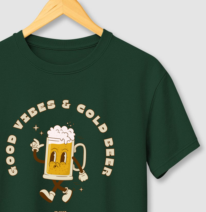 Good Vibes And Cold Beer - New Brew