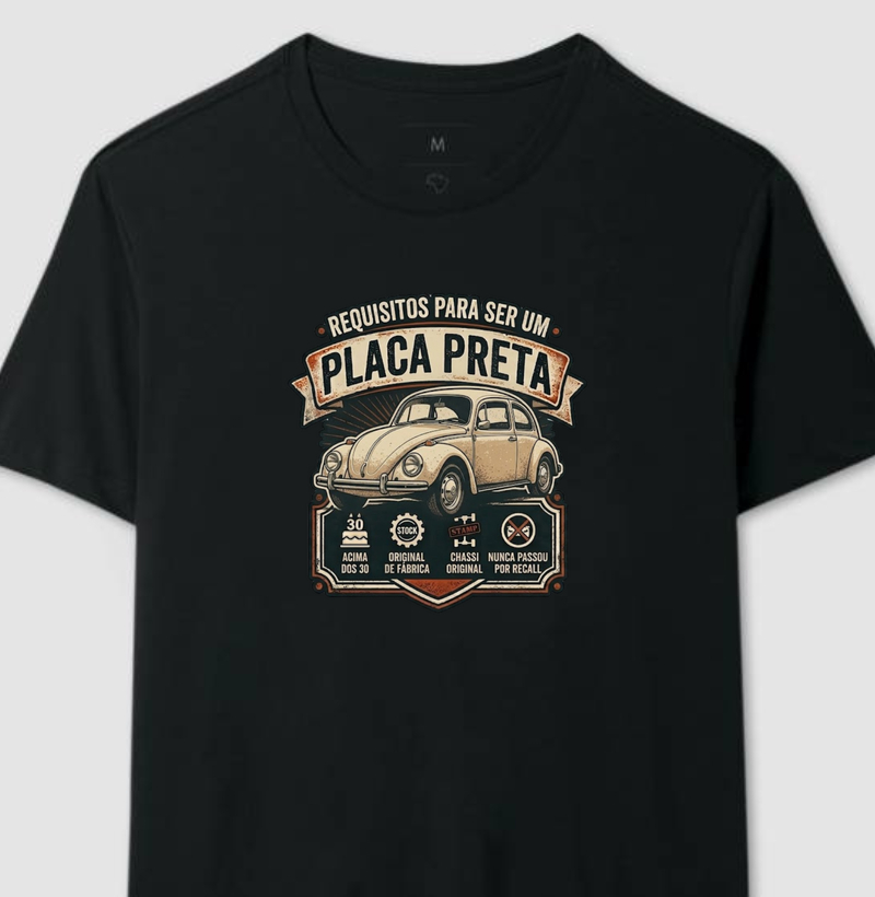 Placa Preta | Fusca