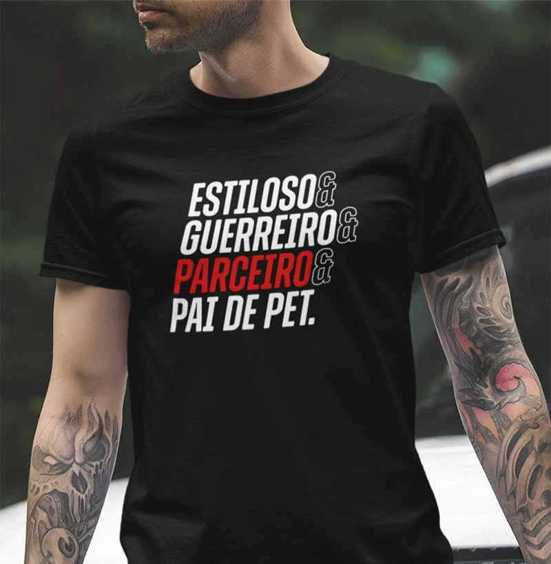 Camiseta Pai de Pet.