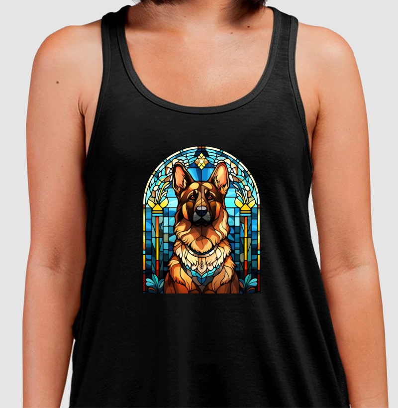 Pastor Alemão Vitral II - Regata