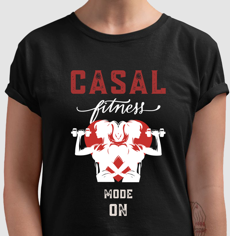 Casal fitness mode on