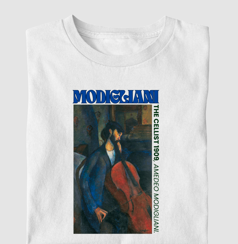 O Violoncelista (1909) - Amedeo Modigliani