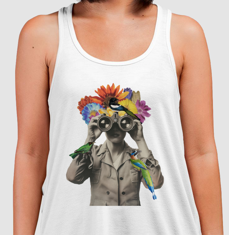 Bird Watcher Vintage Woman - Regata