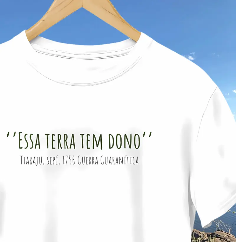 Camiseta Essa terra tem dono