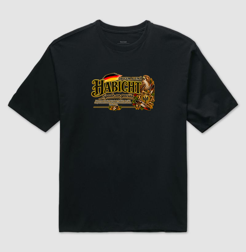 Habicht  - Camiseta Oversized