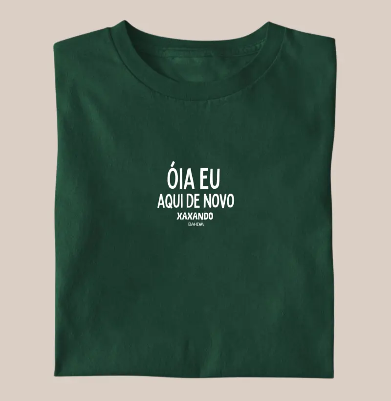 Óia eu aqui de novo, xaxando