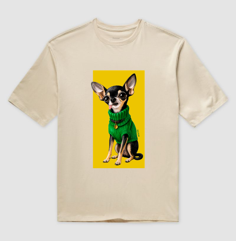 Chihuahua Velhito Amarelo
