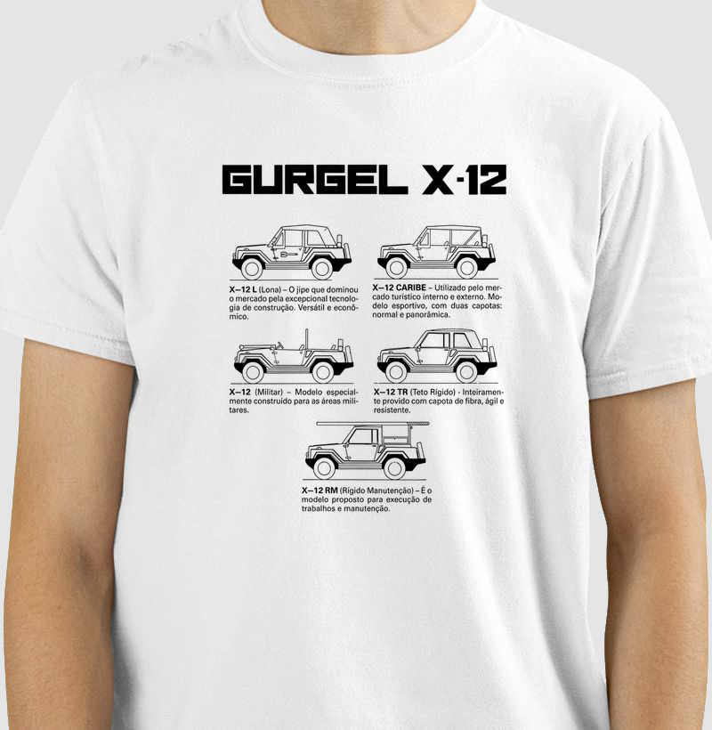 Camiseta Gurgel X-12 II | AMMAR
