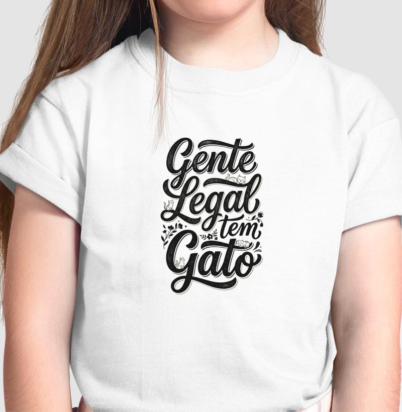Gente legal tem gato