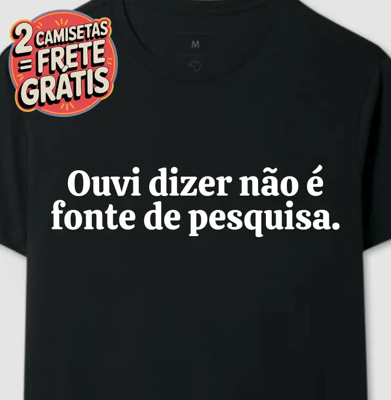 Camiseta Ouvi Dizer