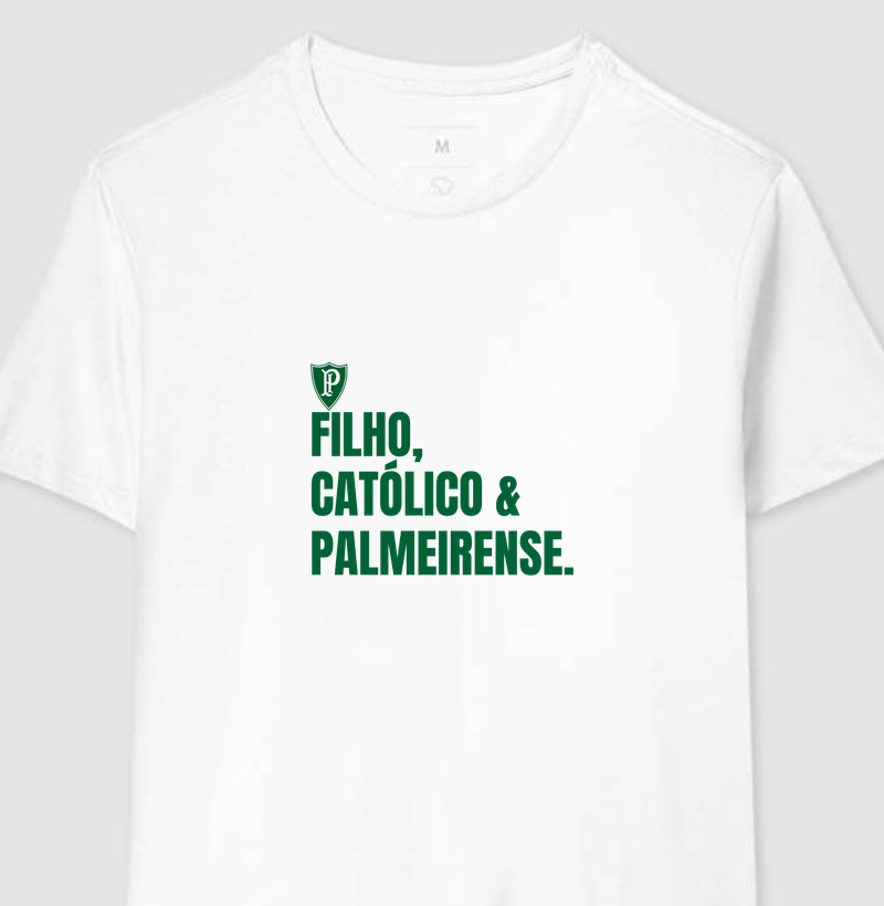 Filho, católico e palmeirense