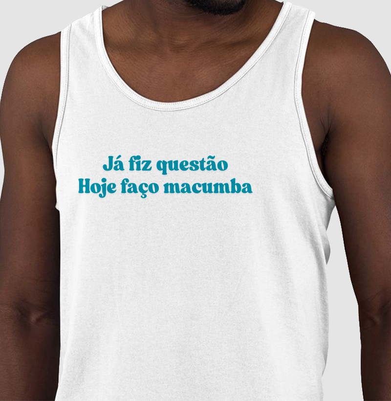 Hoje faço macumba