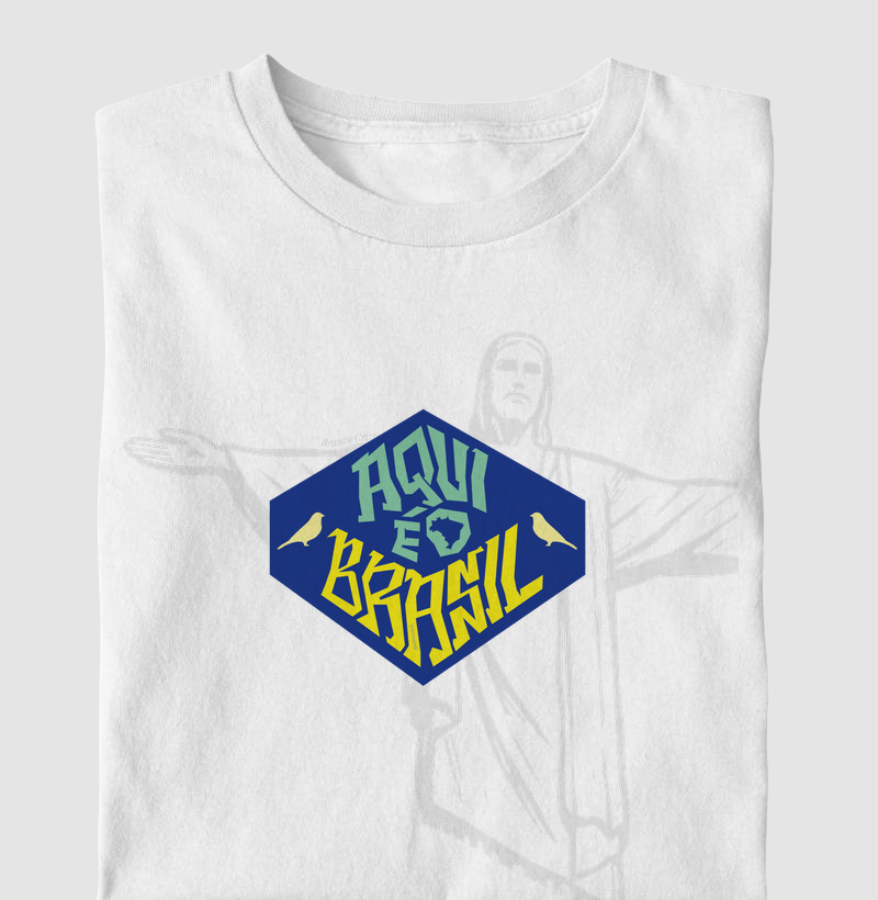 Aqui é o Brasil - CRISTO - Masculina