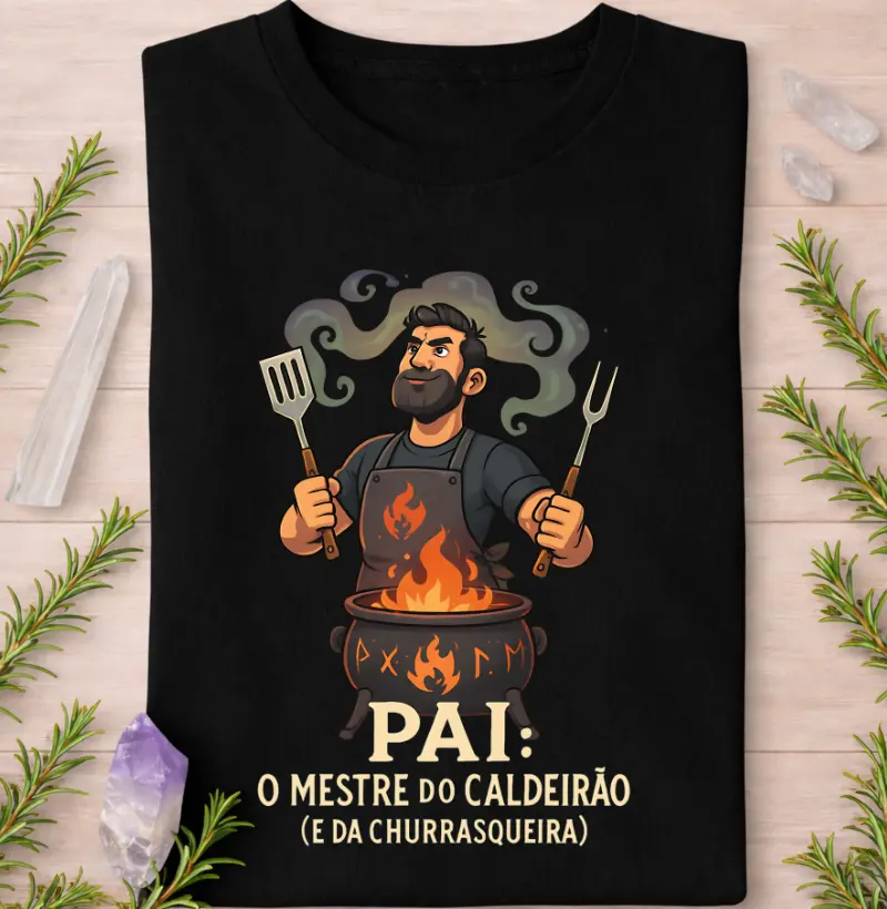 PAI: O MESTRE DO CALDEIRÃO (E DA CHURRASQUEIRA)