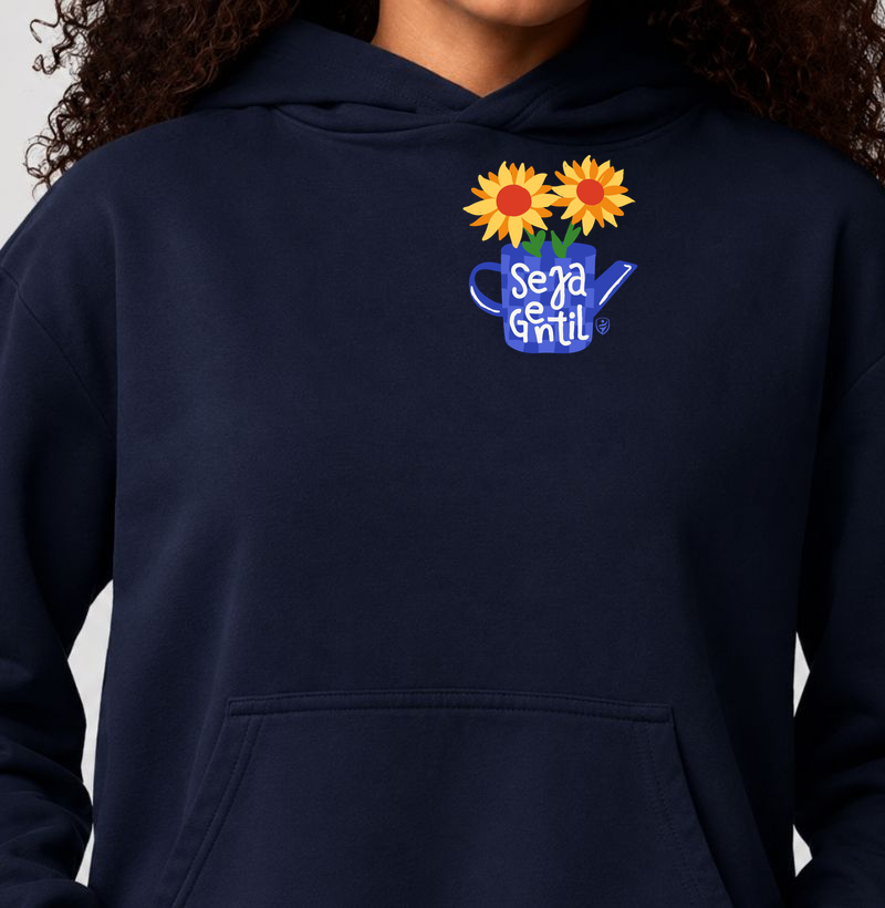 Seja Gentil símbolo - Hoodie Moletom 