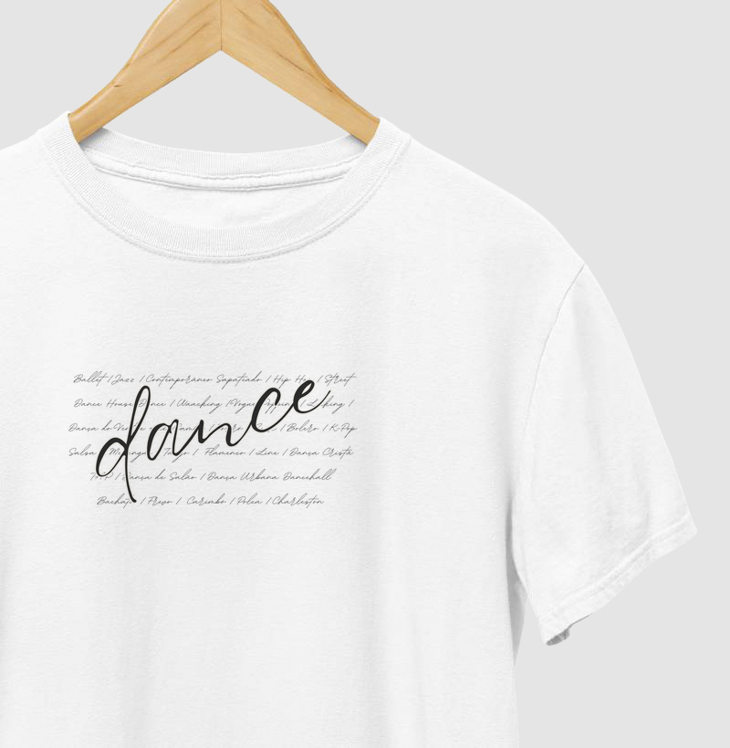 dance -> estilos de dança ao fundo