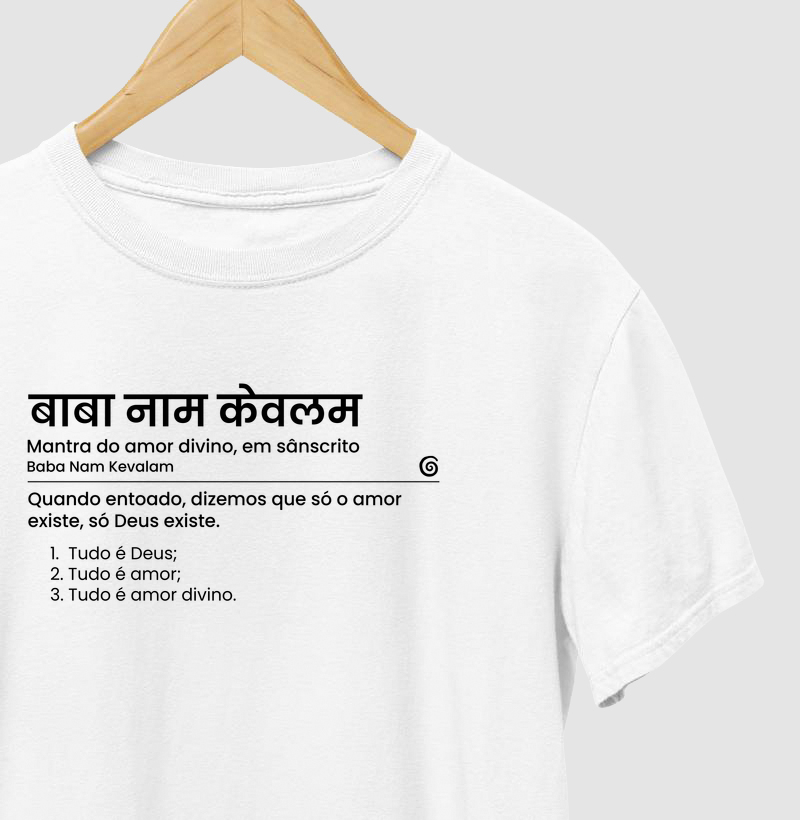 Camiseta - Baba Nam Kevalam
