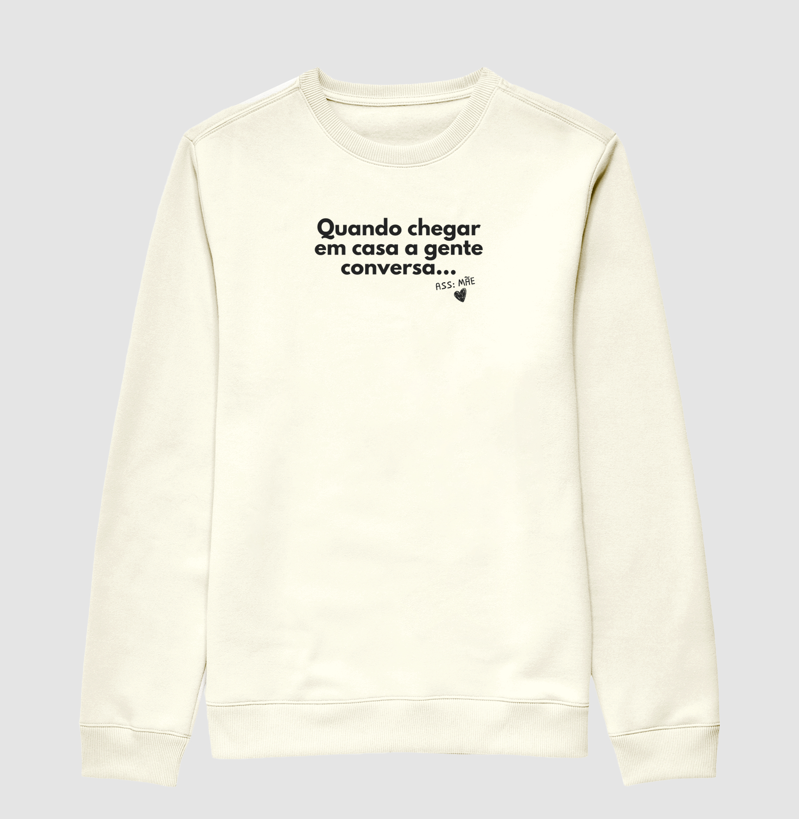 Quando chegar em casa...