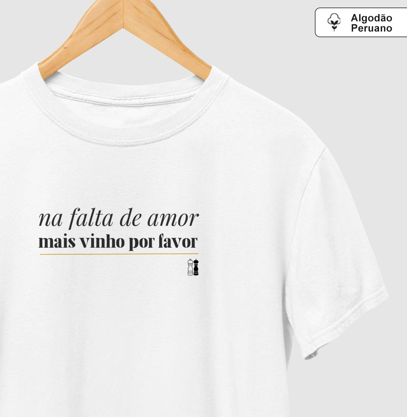 Na falta de amor...mais vinho por favor