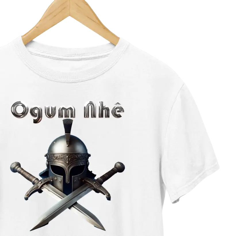 OGUM NHÊ CAPACETE E ESPADAS
