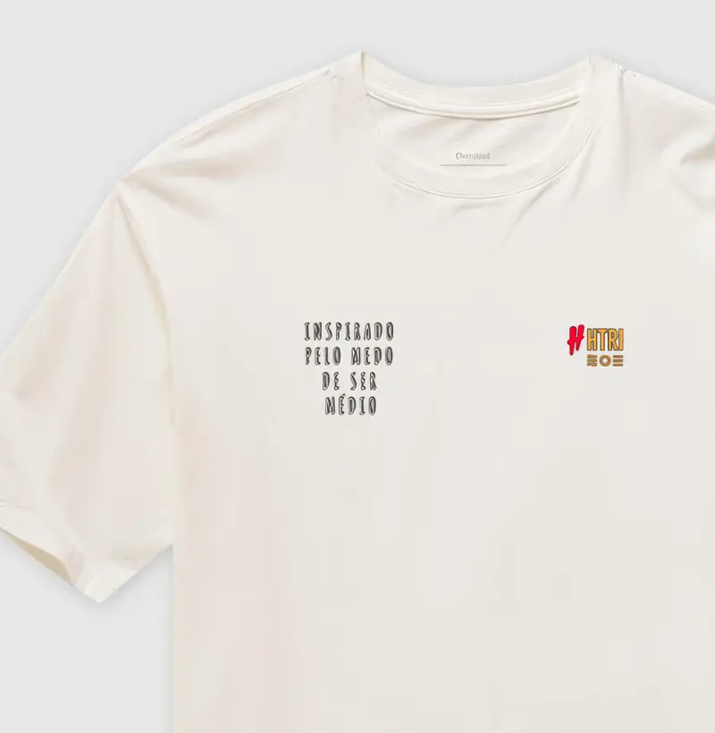 MEDO DO MEDIO - Camiseta Oversized