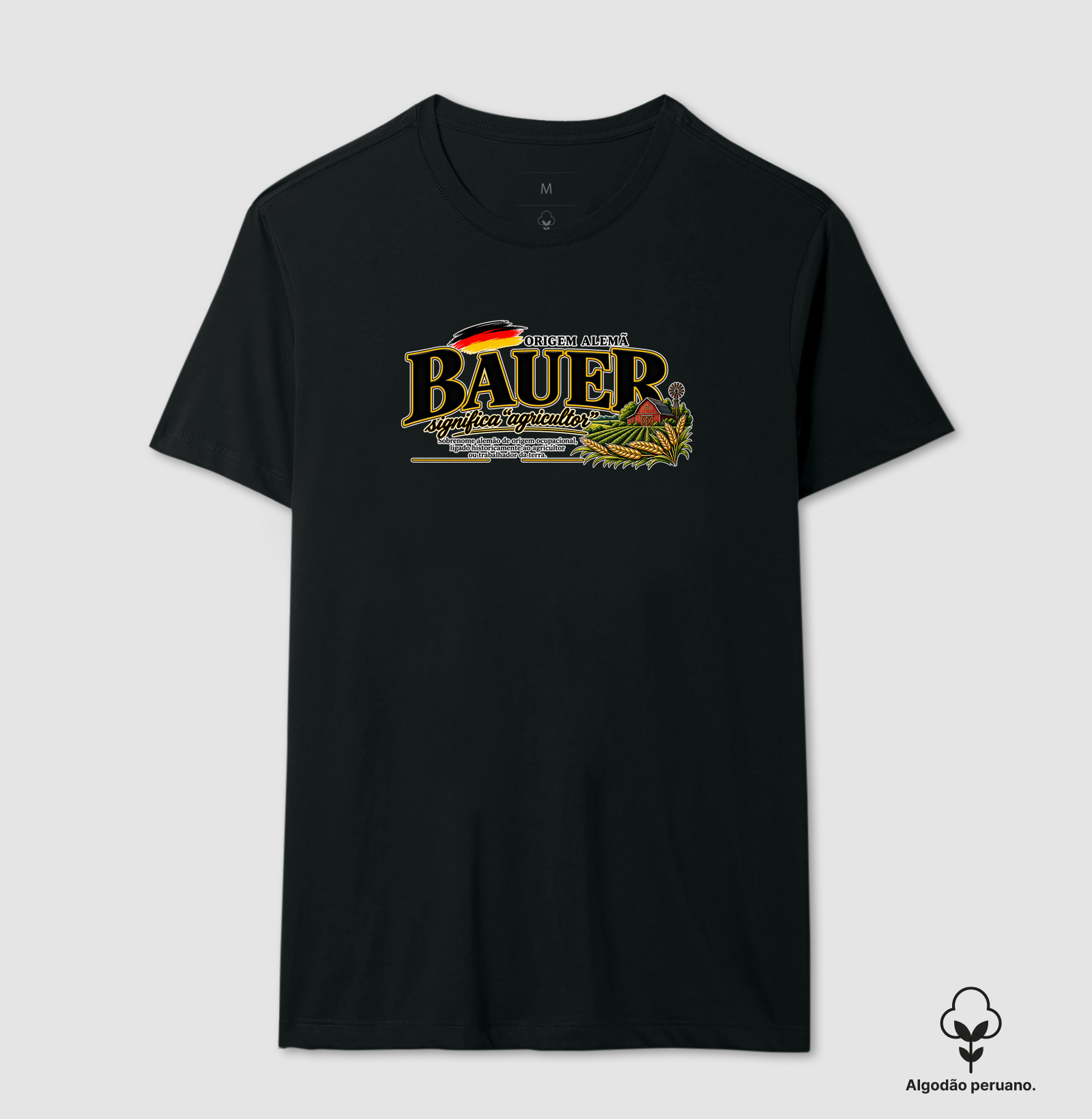 Bauer  - Camiseta Algodão Peruano