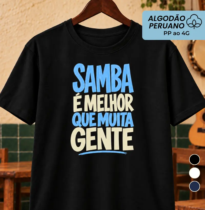 Samba é melhor que muita gente