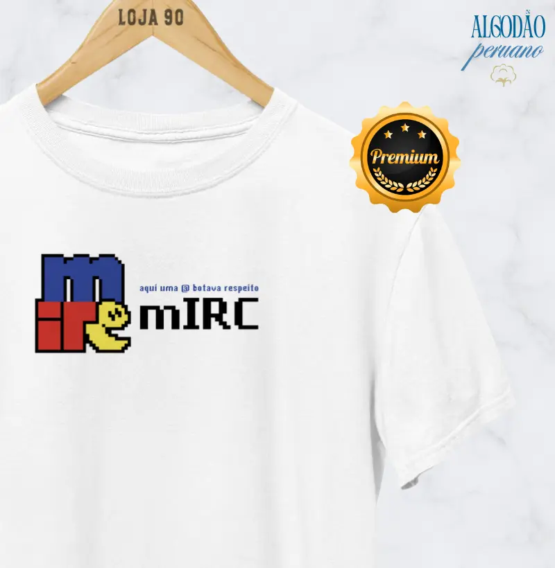 mIRC - Aqui uma @ botava respeito