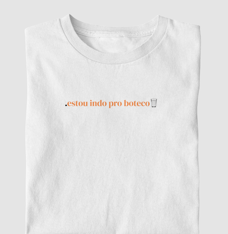 estou indo pro boteco copo