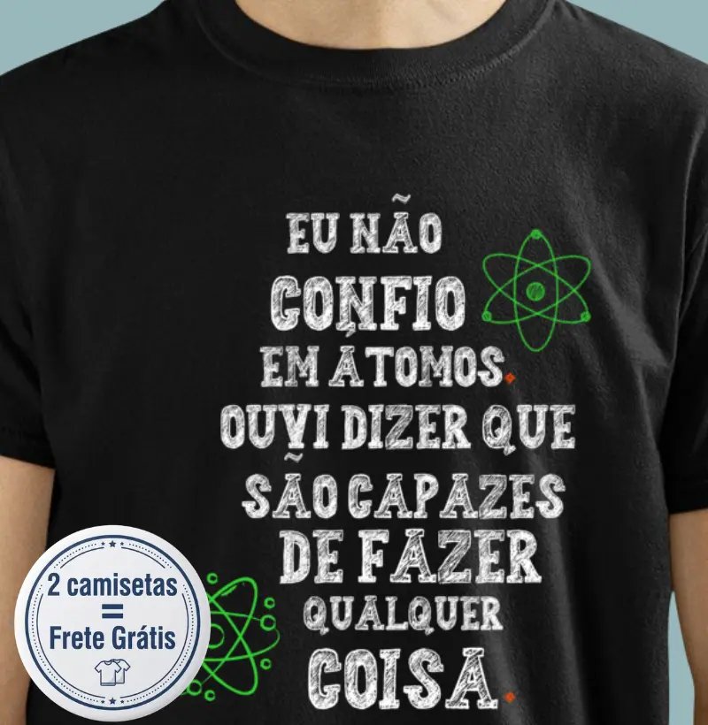 Camiseta Premium Ciências