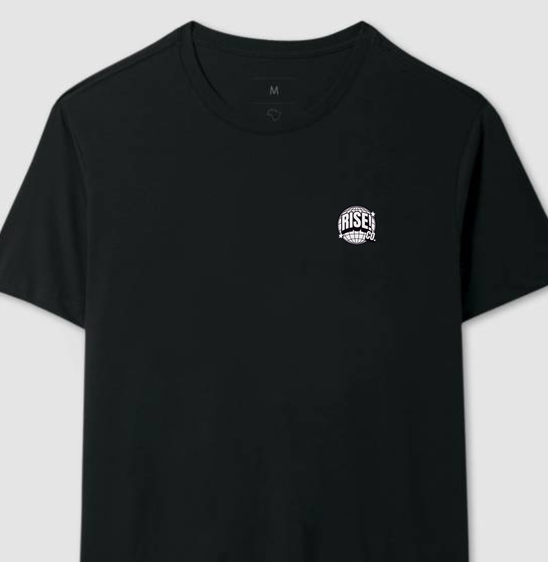 Camiseta Rise! Streetwear Básica Premium Unissex – Moda Urbana
