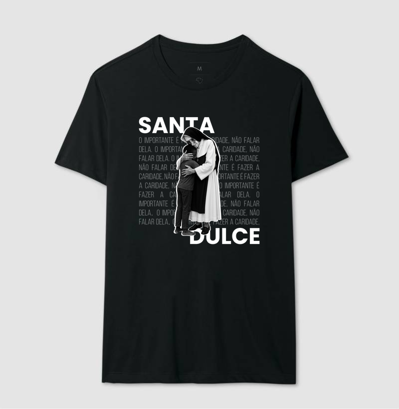 O abraço de uma santa